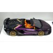 画像8: EIDOLON 1/43 Lamborghini Aventador SVJ Roadster 2020 2 tone paint Alba Cielo / Metallic Black Limited 35 pcs. (8)