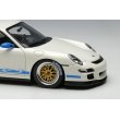 画像6: EIDOLON 1/43 Porsche 911 (997) GT3 RS 2007 (BBS LM Wheel) White / Blue Livery Limited 60 pcs. (6)
