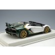 画像4: EIDOLON 1/18 Lamborghini Aventador SVJ Roadster 2020 Ad Personam 2 tone paint Pearl White / Verde Hydra Limited 100 pcs. (4)