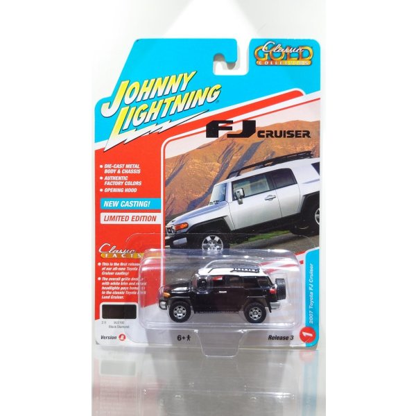 画像1: JOHNNY LIGHTNING 1/64 2007 Toyota FJ Cruiser Black (1)