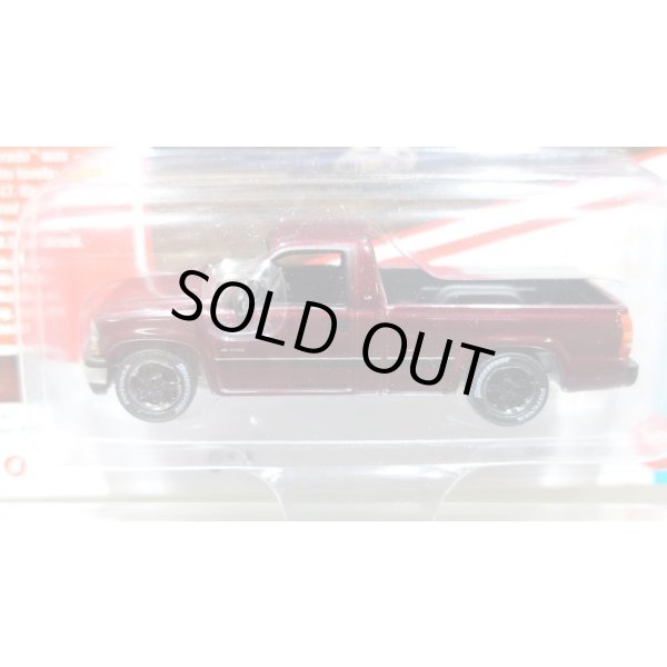 画像3: JOHNNY LIGHTNING 1/64 2002 Chevy Silverado Dark Red (3)