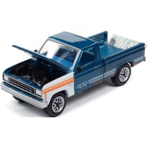 画像6: JOHNNY LIGHTNING 1/64 1984 Ford Ranger Blue/White (6)
