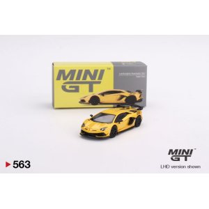 画像: MINI GT 1/64 Lamborghini Aventador SVJ Giallo Orion (Yellow) (RHD)