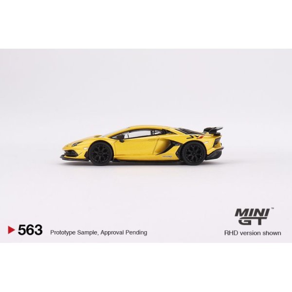 画像4: MINI GT 1/64 Lamborghini Aventador SVJ Giallo Orion (Yellow) (RHD) (4)