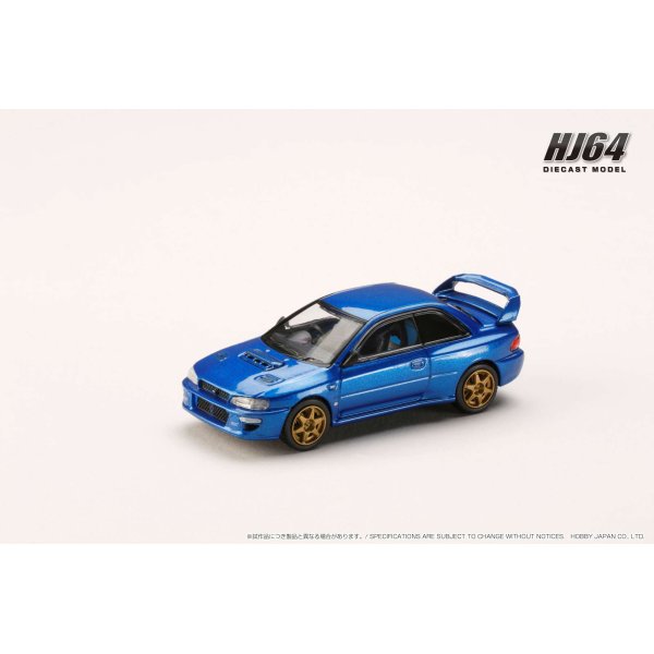 画像2: Hobby JAPAN 1/64 SUBARU IMPREZA 22B Sti Version (GC8改) / Rally Custom Version Sonic Blue Mica (2)