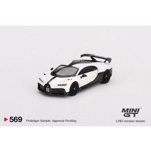 画像: MINI GT 1/64 Bugatti Chiron Pursport White (LHD)