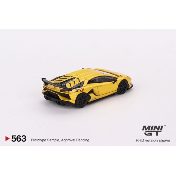 画像3: MINI GT 1/64 Lamborghini Aventador SVJ Giallo Orion (Yellow) (RHD) (3)