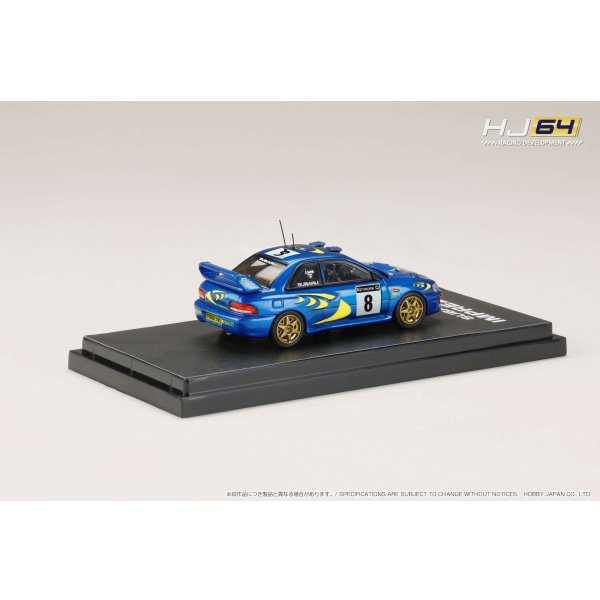画像3: Hobby JAPAN 1/64 Subaru Impreza WRC 1997 #8 (RAC RALLY) (3)