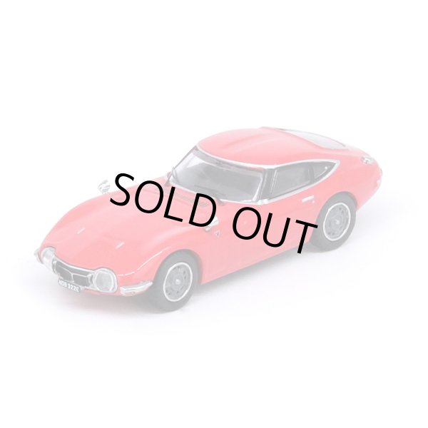 画像2: INNO Models 1/64 Toyota 2000GT Solar Red (2)