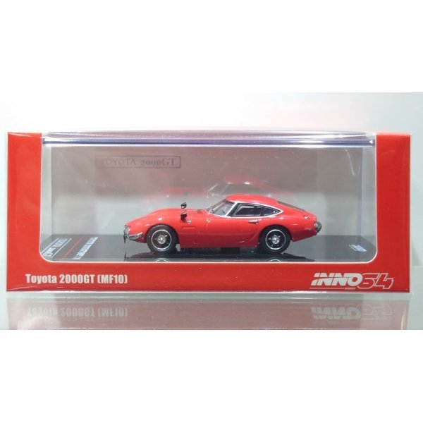 画像1: INNO Models 1/64 Toyota 2000GT Solar Red (1)
