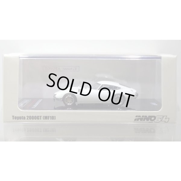 画像1: INNO Models 1/64 Toyota 2000GT Pegasus White (1)