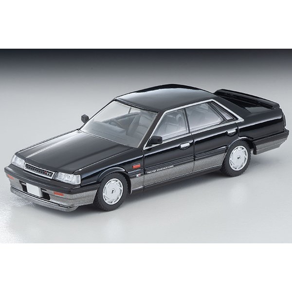 画像1: TOMYTEC 1/64 Limited Vintage NEO Nissan Skyline 4-door HT GTS Twin Cam 24V (Black/Silver) (1)
