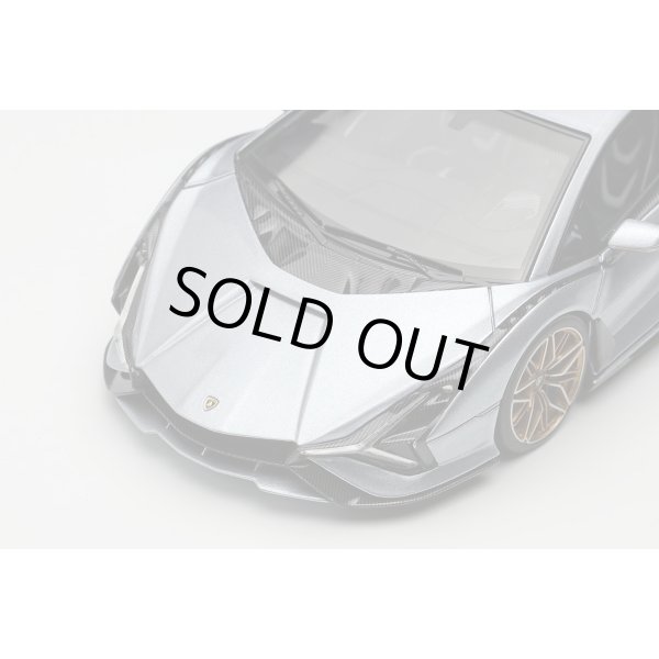 画像6: EIDOLON COLLECTION 1/43 Lamborghini Sian FKP 37 2019 Grigio Antares Limited 60 pcs. (6)