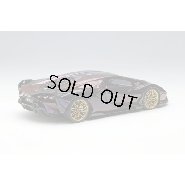 画像3: EIDOLON COLLECTION 1/43 Lamborghini Sian FKP 37 2019 Blu Hal (受注限定生産) (3)