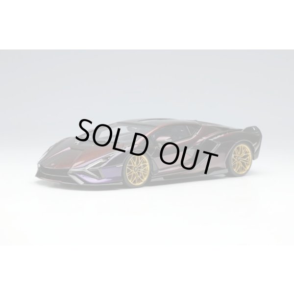 画像2: EIDOLON COLLECTION 1/43 Lamborghini Sian FKP 37 2019 Blu Hal (受注限定生産) (2)