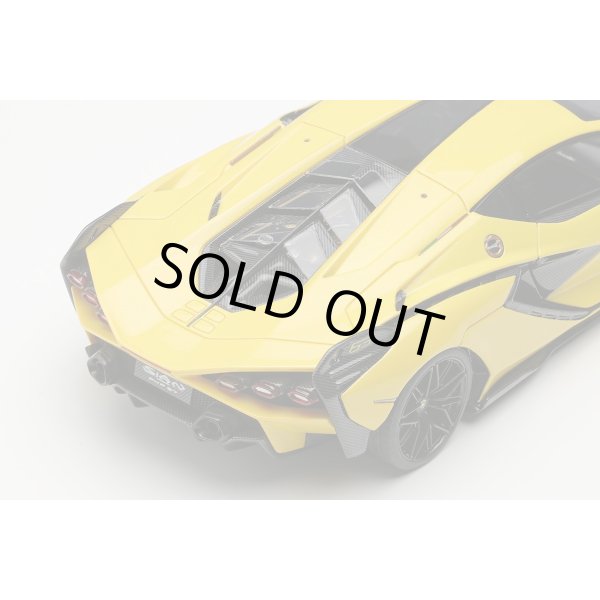 画像6: EIDOLON COLLECTION 1/43 Lamborghini Sian FKP 37 2019 Giallo Inti Limited 60 pcs. (6)