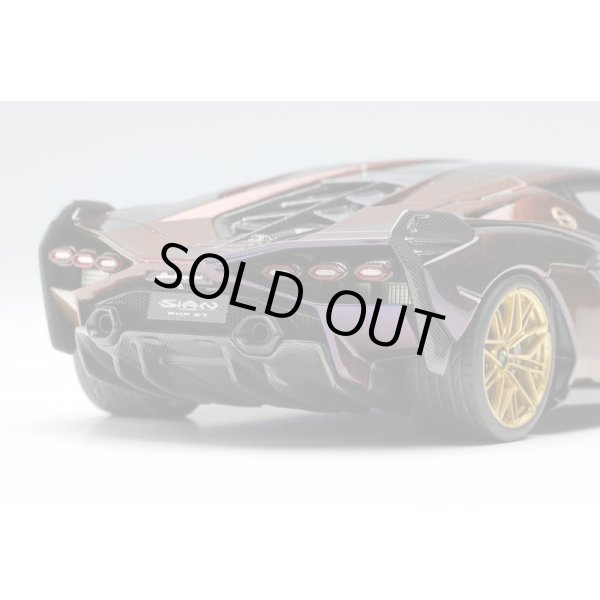 画像9: EIDOLON COLLECTION 1/43 Lamborghini Sian FKP 37 2019 Blu Hal (受注限定生産) (9)