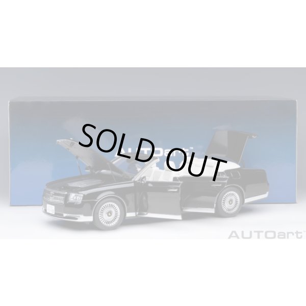 画像18: AUTOart 1/18 Toyota Century Convertible (Eternal Black) 神威 ＜かむい＞ (18)