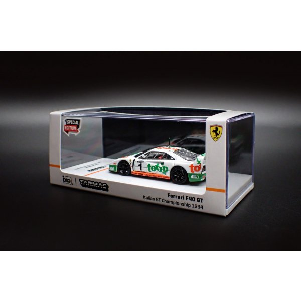 画像2: Tarmac Works 1/64 Ferrari F40 GT Italian GT Championship 1994 (2)