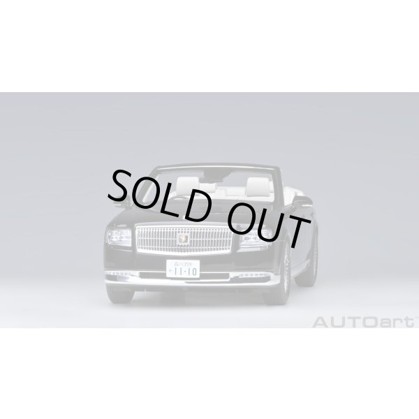 画像16: AUTOart 1/18 Toyota Century Convertible (Eternal Black) 神威 ＜かむい＞ (16)