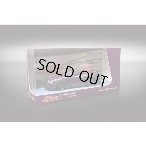 画像1: Tarmac Works 1/64 Nissan Skyline GT-R (R34) Z-tune Midnight Purple III (1)