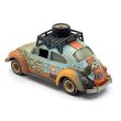 画像2: JOHNNY LIGHTNING 1/64 1970 Volkswagen Beetle Gulf Blue/Orange (Weathering Paint) with Roof Rack (2)