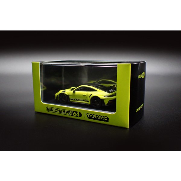 画像2: Tarmac Works 1/64 Porsche 911 (992) GT3 RS Acid Green (2)
