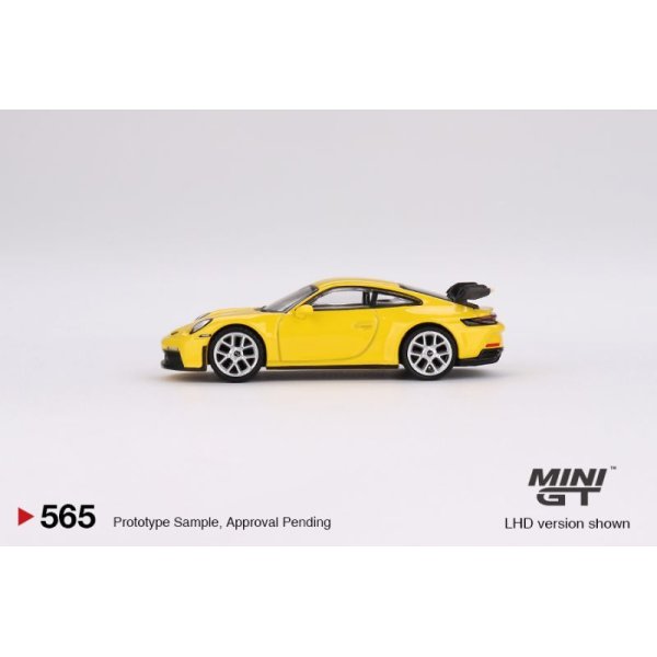画像4: MINI GT 1/64 Porsche 911 (992) GT3 Racing Yellow (RHD) (4)