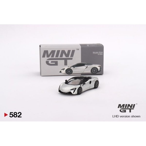 画像1: MINI GT 1/64 McLaren Altura Ice Silver (RHD) (1)