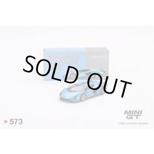 画像: MINI GT 1/64 Lamborghini Sian FKP 37 Blu Aegir (LHD)