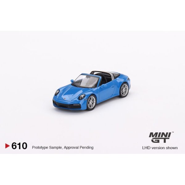 画像2: MINI GT 1/64 Porsche 911 Targa 4S Shark Blue (RHD) (2)