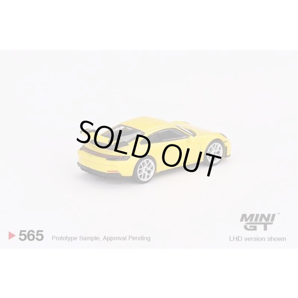 画像3: MINI GT 1/64 Porsche 911 (992) GT3 Racing Yellow (LHD) (3)