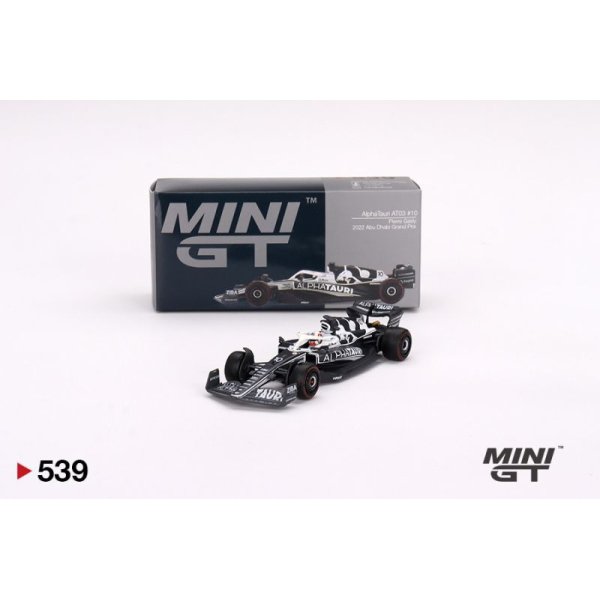 画像1: MINI GT 1/64 AlphaTauri F1 AT03 2022 #10 Abu Dhabi Grand Prix Pierre Gasly (1)