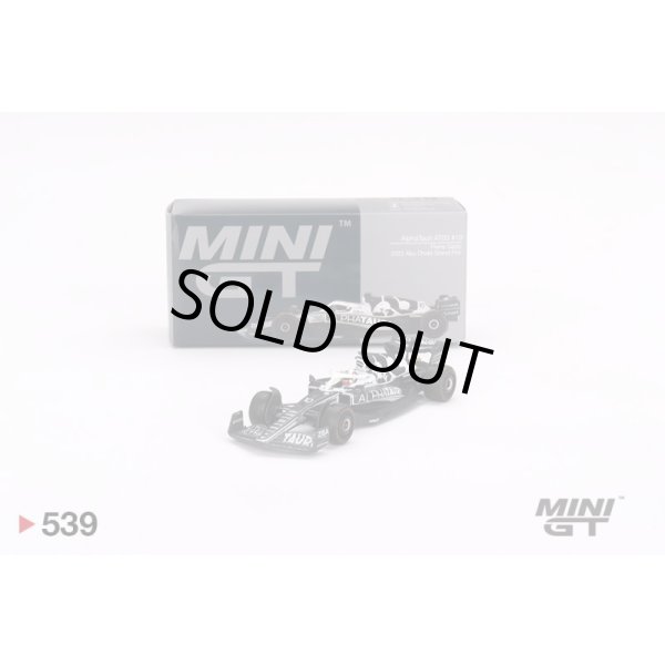 画像1: MINI GT 1/64 AlphaTauri F1 AT03 2022 #10 Abu Dhabi Grand Prix Pierre Gasly (1)