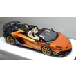 画像11: EIDOLON 1/43 Lamborghini Aventador SVJ Roadster 2020 2 tone paint Arancio Pearl / Gunmetallic Limited 35 pcs. (11)
