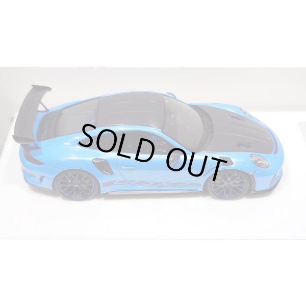 画像8: EIDOLON 1/43 Porsche 911 (991.2) GT3 RS Weissach package 2018 Azzurro Pearl Limited 32 pcs. (8)
