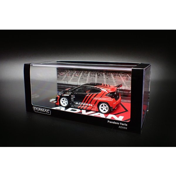 画像2: Tarmac Works 1/43 Pandem Toyota Yaris ADVAN (2)