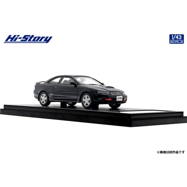 画像4: Hi Story 1/43 Toyota COROLLA LEVIN GT-Z (1991) Black Metallic (4)