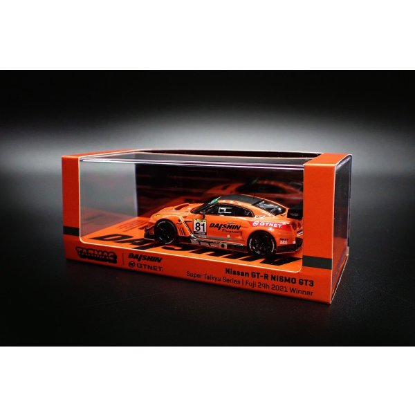 画像2: Tarmac Works 1/64 Nissan GT-R NISMO GT3 Super Taikyu Series 2021 Fuji 24 hours 2021 Winner GTNET Motor Sports (2)