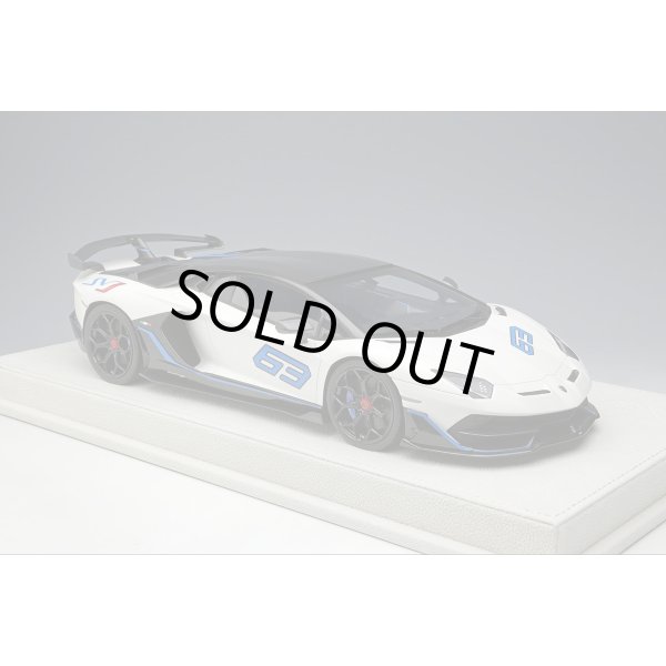 画像5: EIDOLON 1/18 Lamborghini Aventador SVJ 63 2018 Bianco Opalis Limited 63 pcs. (5)