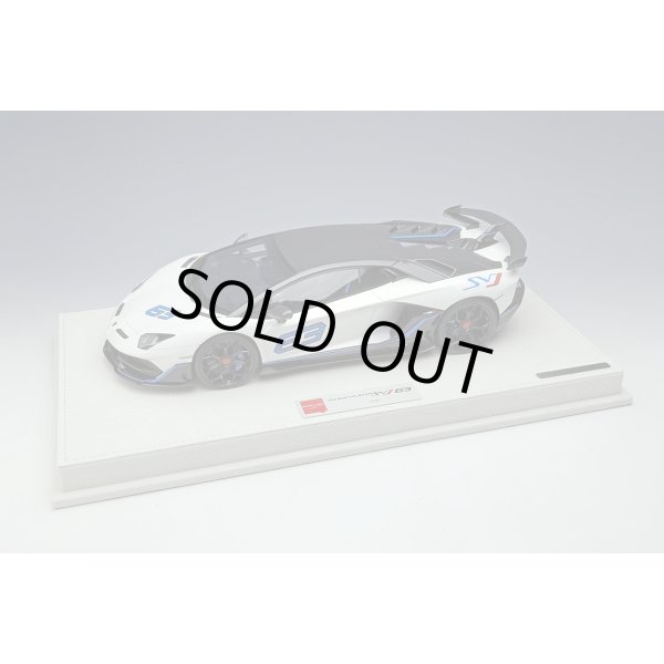 画像8: EIDOLON 1/18 Lamborghini Aventador SVJ 63 2018 Bianco Opalis Limited 63 pcs. (8)