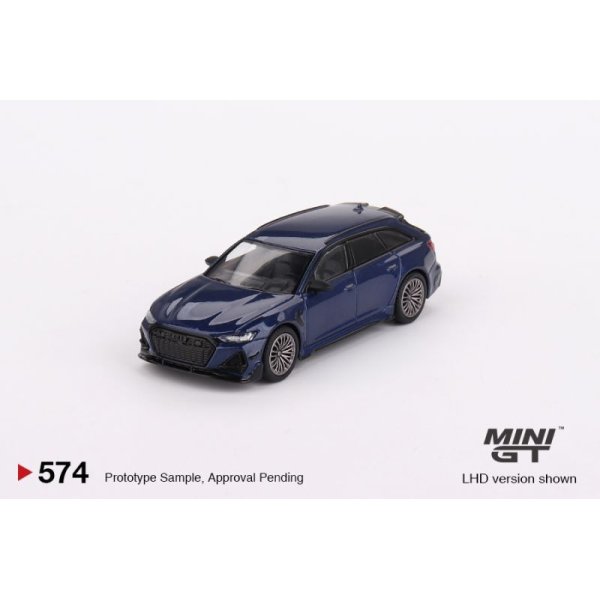画像2: MINI GT 1/64 Audi ABT RS6-R Navarra Blue Metallic (LHD) (2)