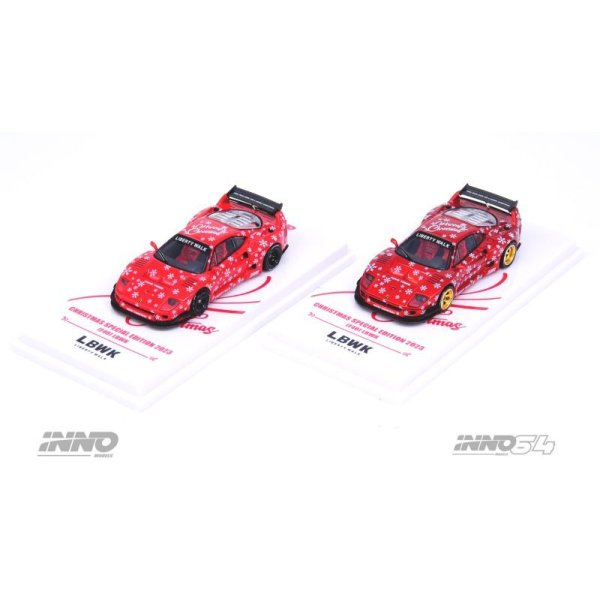 画像6: INNO Models 1/64 LB-WORKS F40 2023 クリスマス限定モデル (6)
