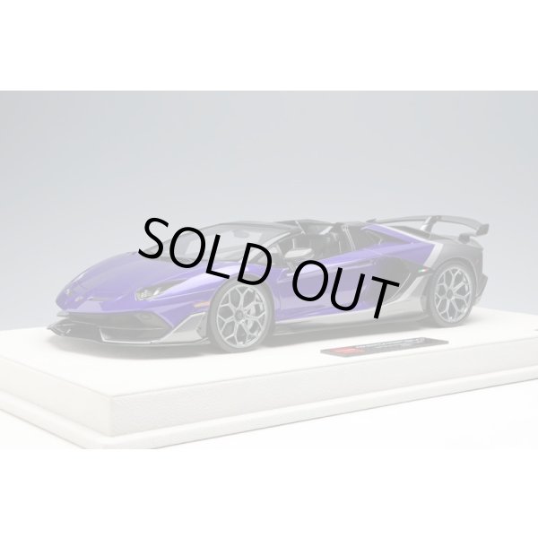 画像2: EIDOLON 1/18 Lamborghini Aventador SVJ Roadster 2020 Ad Personam 2 tone paint Viola Hestia / Grigiolynx Limited 100 pcs. (2)