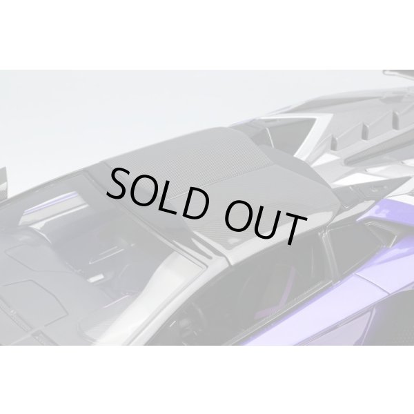 画像8: EIDOLON 1/18 Lamborghini Aventador SVJ Roadster 2020 Ad Personam 2 tone paint Viola Hestia / Grigiolynx Limited 100 pcs. (8)