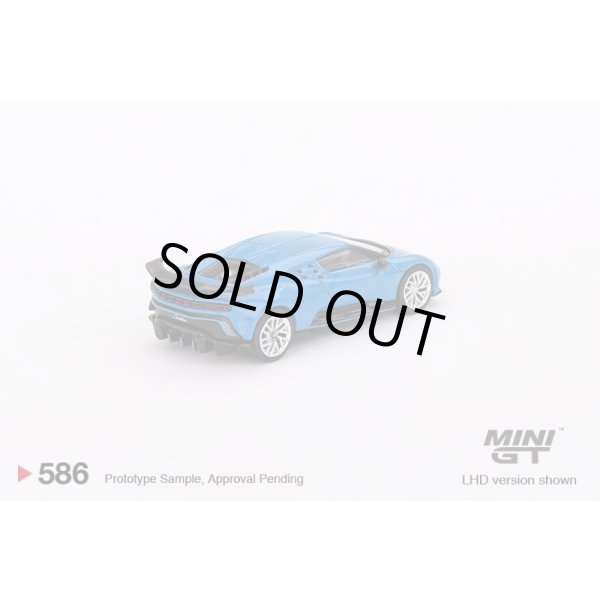 画像2: MINI GT 1/64 Bugatti Centodieci Bugatti Blue (LHD) (2)