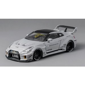 画像: CM MODEL 1/64 Nissan 35GTRR LBWK Super Silhouette Matte Gray