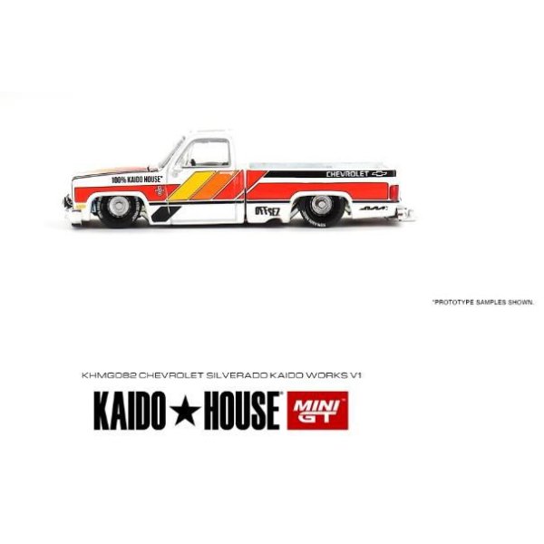 画像2: MINI GT 1/64 Chevrolet Silverado KAIDO WORKS V1 (LHD) (2)