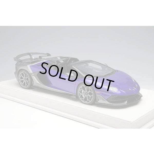 画像5: EIDOLON 1/18 Lamborghini Aventador SVJ Roadster 2020 Ad Personam 2 tone paint Viola Hestia / Grigiolynx Limited 100 pcs. (5)