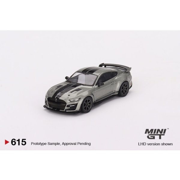 画像1: MINI GT 1/64 Shelby GT500 SE Widebody Pepper Gray Metallic (LHD) (1)